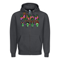 Smoke personalized this mama loves her monsters Zipper Hoodie - CowGirlArtShop