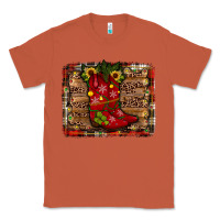 Copper cowboy boots christmas Classic Tee - JahusDesignShop
