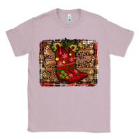 Lilac cowboy boots christmas Classic Tee - JahusDesignShop