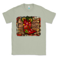 Matcha cowboy boots christmas Classic Tee - JahusDesignShop