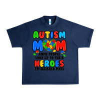 Navy autism mom some people look up to their heroes i'm Urban Heavy Tee - JahusDesignShop