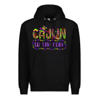 Black cajun to the core Premium Hoodie - OliviaCreatesArt