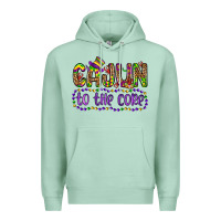 Seafoam cajun to the core Premium Hoodie - OliviaCreatesArt