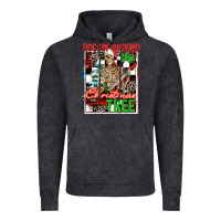 Vintage Black Rockin' around the Christmas tree skeleton Vintage Hoodie - NancyCooperArtShop