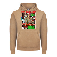 Vintage Coffee Rockin' around the Christmas tree skeleton Vintage Hoodie - NancyCooperArtShop