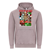 Vintage Zinc Rockin' around the Christmas tree skeleton Vintage Hoodie - NancyCooperArtShop