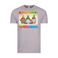 Vintage Zinc christmas lights gnome Vintage Tee - MaliasSmallBusiness