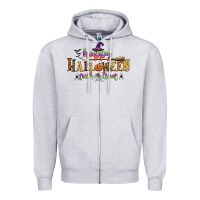 Happy Halloween Trick Or Treat Zipper Hoodie | Teevron