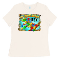 Bone au somesaurus rex Ladies Tee - BarkalooDesign