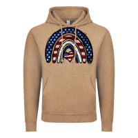 Vintage Coffee USA American Flag Rainbow Vintage Hoodie - Jasminsmagicworld