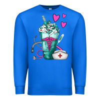 True Royal Nurse Frappe Premium Sweatshirt - FaDigitalArtStudio