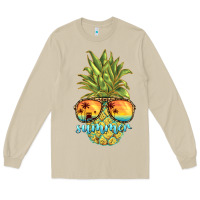Mushroom pineapple summer Long Sleeve Tee - BarkalooDesign