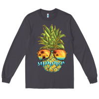 Smoke pineapple summer Long Sleeve Tee - BarkalooDesign