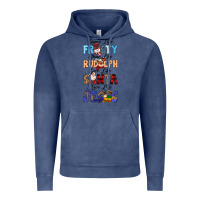 Vintage Denim Dance Like Frosty Shine Like Rudolph Give Like Vintage Hoodie - MaliasSmallBusiness