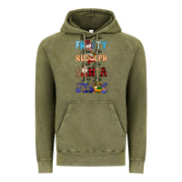 Vintage Olive Dance Like Frosty Shine Like Rudolph Give Like Vintage Hoodie - MaliasSmallBusiness