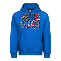 Cobalt America Urban Hoodie - CowhideDigitalArt