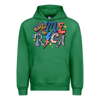 Emerald America Urban Hoodie - CowhideDigitalArt