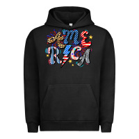 Pigment Black America Urban Hoodie - CowhideDigitalArt