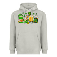 Moon Dust St. Patrick's Day coffee cups Heavyweight Hoodie - OliviaCreatesArt