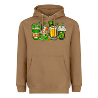 Toasted Coconut St. Patrick's Day coffee cups Heavyweight Hoodie - OliviaCreatesArt