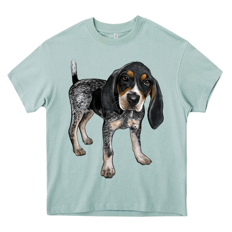 Bluetick Coonhound Heavy Core Tee by LillyAllenDesigns | Teevron