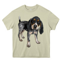 Mossy bluetick coonhound Heavy Core Tee - LillyAllenDesigns