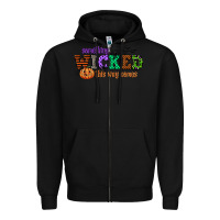 Black something wicked this way comes Zipper Hoodie - CowGirlArtShop