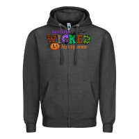 Charcoal Heather something wicked this way comes Zipper Hoodie - CowGirlArtShop