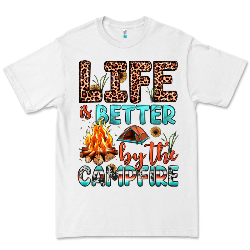 Life Is Better By The Campfire Premium Tee by JahusDesignShop | Teevron