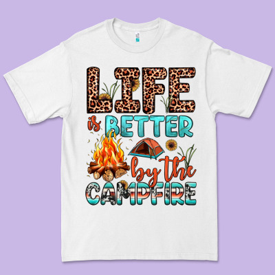 Life Is Better By The Campfire Premium Tee Designed By Jahusdesignshop