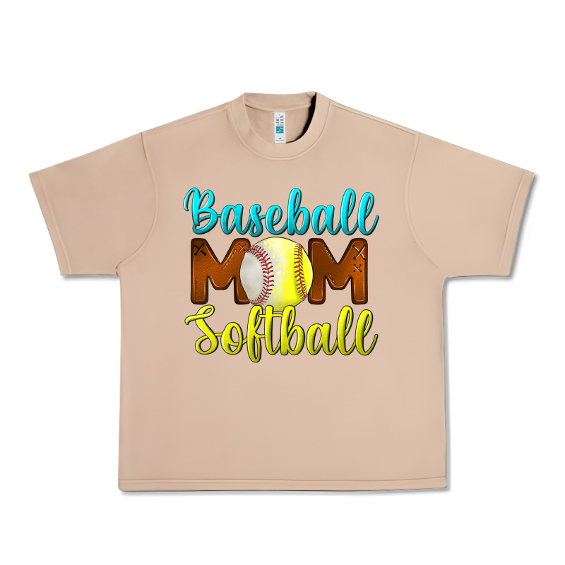 Baseball Mom Softball Urban Heavy Tee by BundleAndBundleShop | Teevron