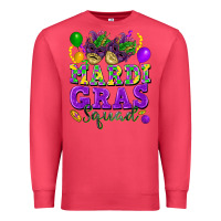 Cardinal Mardi Gras squad Premium Sweatshirt - FaDigitalArtStudio