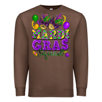 Chestnut Mardi Gras squad Premium Sweatshirt - FaDigitalArtStudio
