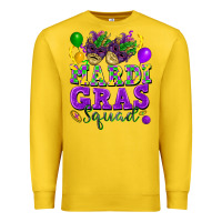 Lemon Mardi Gras squad Premium Sweatshirt - FaDigitalArtStudio