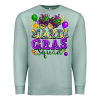 Seafoam Mardi Gras squad Premium Sweatshirt - FaDigitalArtStudio