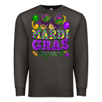 Smoke Mardi Gras squad Premium Sweatshirt - FaDigitalArtStudio