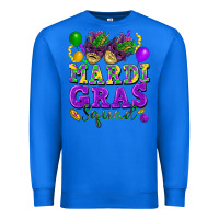 True Royal Mardi Gras squad Premium Sweatshirt - FaDigitalArtStudio