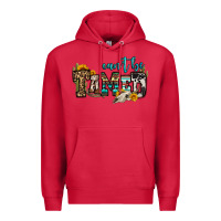Cardinal can't be tamed bull skull Premium Hoodie - OliviaCreatesArt