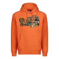 Carrot can't be tamed bull skull Premium Hoodie - OliviaCreatesArt