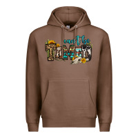 Chestnut can't be tamed bull skull Premium Hoodie - OliviaCreatesArt
