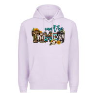 Lilac can't be tamed bull skull Premium Hoodie - OliviaCreatesArt