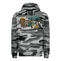 Slate Camo can't be tamed bull skull Premium Hoodie - OliviaCreatesArt