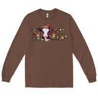 Chestnut western christmas baby cow noel Long Sleeve Tee - Jasminsmagicworld
