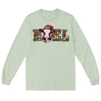 Matcha western christmas baby cow noel Long Sleeve Tee - Jasminsmagicworld