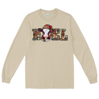 Mushroom western christmas baby cow noel Long Sleeve Tee - Jasminsmagicworld