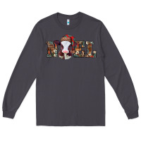 Smoke western christmas baby cow noel Long Sleeve Tee - Jasminsmagicworld