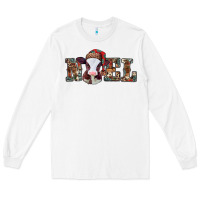 White western christmas baby cow noel Long Sleeve Tee - Jasminsmagicworld
