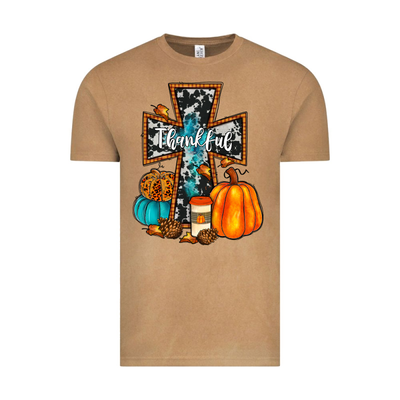 Thankful Cross Vintage Tee by JahusDesignShop | Teevron