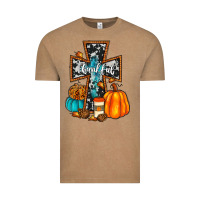 Vintage Coffee thankful cross Vintage Tee - JahusDesignShop