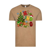 Vintage Coffee ho ho ho christmas Vintage Tee - MaliasSmallBusiness